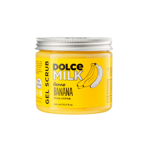 DOLCE MILK Shower Gel Scrub "Hanna Banana" – 400 ml
