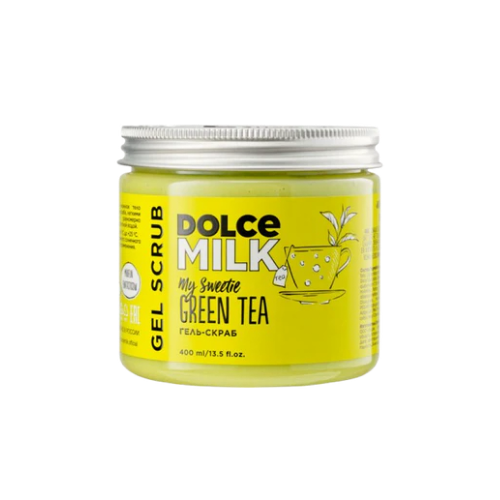 DOLCE MILK Shower Gel Scrub "My Sweetie Green Tea" – 400 ml