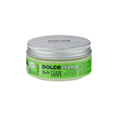 DOLCE MILK Foot Cream “Babe Grape” – Softening & Exfoliating Foot Care, 100 ml