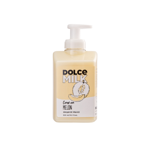 DOLCE MILK Liquid Soap “Come On Melon” – Moisturizing Hand Wash with Milk Proteins, 300 ml