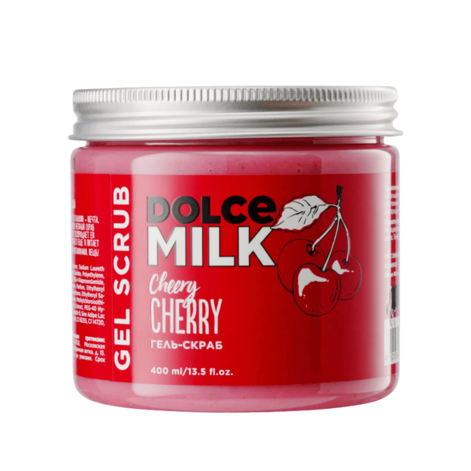 DOLCE MILK Shower Gel Scrub "Cheery Cherry" – 400 ml