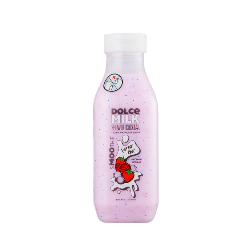 DOLCE MILK Forest Rest Shower Gel Smoothie – Blueberry & Milk Protein Blend, 400 ml