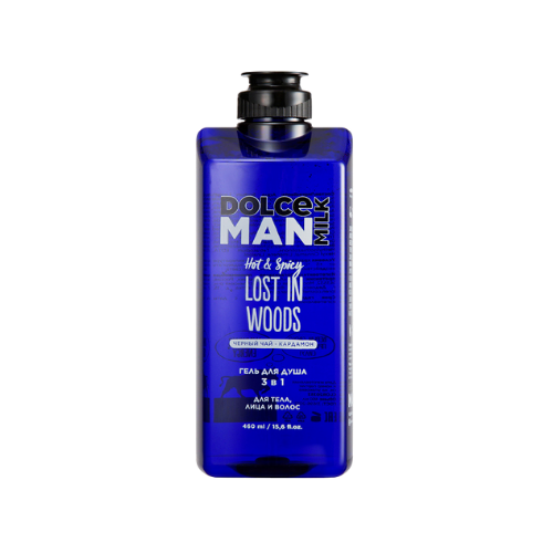 DOLCE MILK Man Shower Gel 3 in 1 "Lost In Woods" – 460 ml