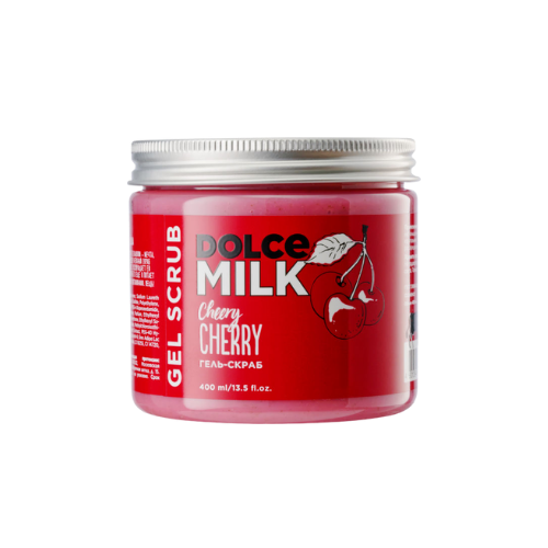 DOLCE MILK Shower Gel Scrub "Cheery Cherry" – 400 ml