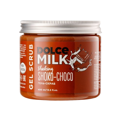 DOLCE MILK Shower Gel Scrub "Shaking Shoko-Choco" – 400 ml