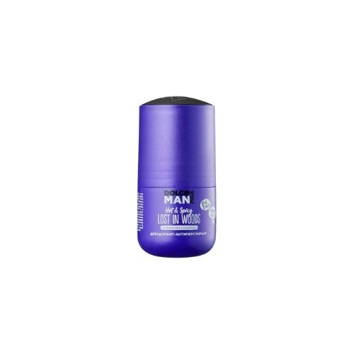 DOLCE MILK Lost In Woods Roll-On Antiperspirant for Men – 48-Hour Protection with Allantoin & Panthenol, 50 ml
