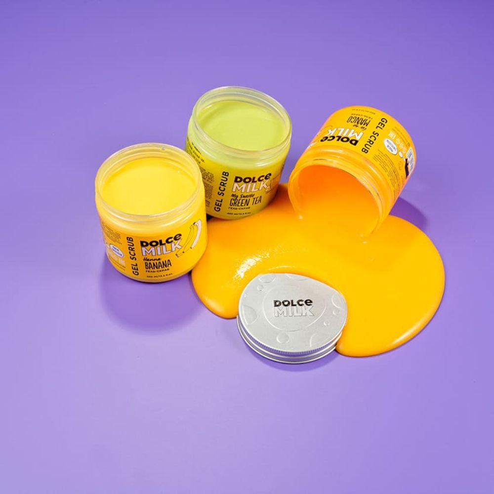 DOLCE MILK Shower Gel Scrub "Cheery Cherry" – 400 ml