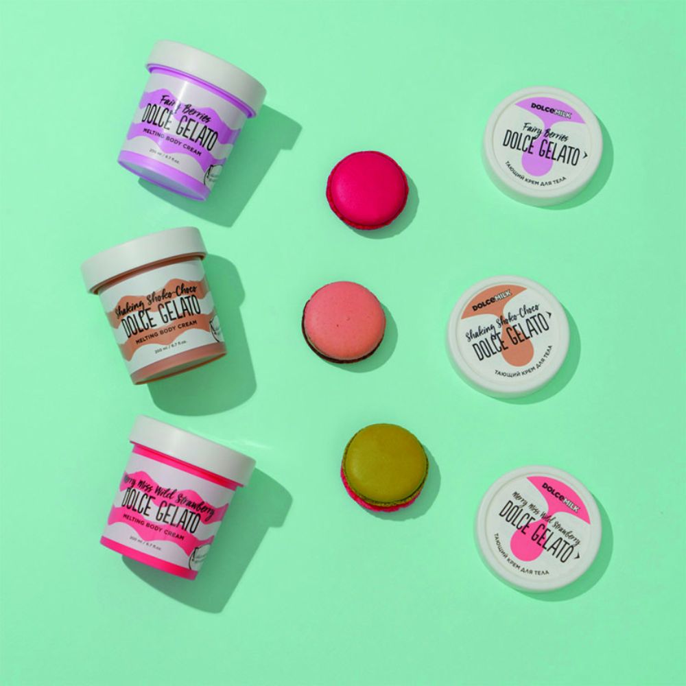 DOLCE MILK Melting Body Cream "Merry Miss Wild Strawberry" – 200 ml