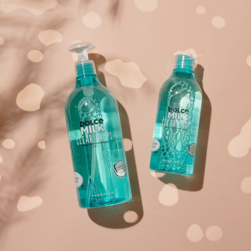 DOLCE MILK Clear Drops Micellar Water – 750 ml