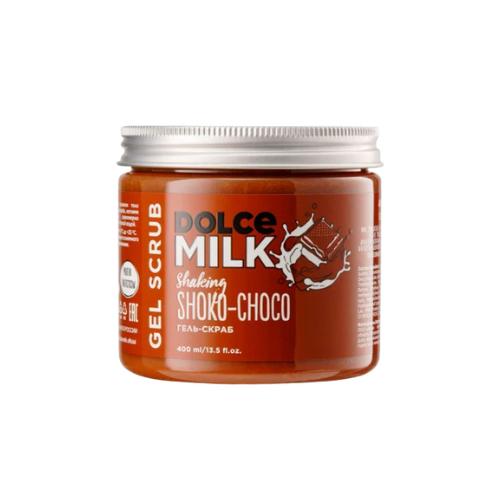 DOLCE MILK Shower Gel Scrub "Shaking Shoko-Choco" – 400 ml