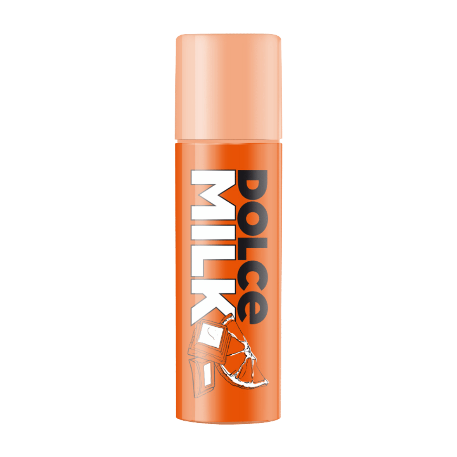 DOLCE MILK Lip Balm “Orange in Chocolate” – Moisturizing & Nourishing Lip Care, 4 g