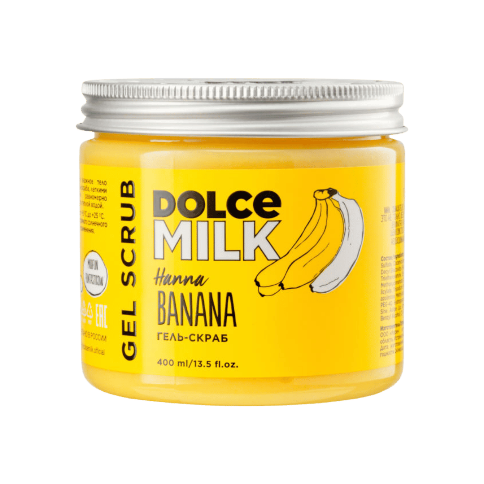 DOLCE MILK Shower Gel Scrub "Hanna Banana" – 400 ml