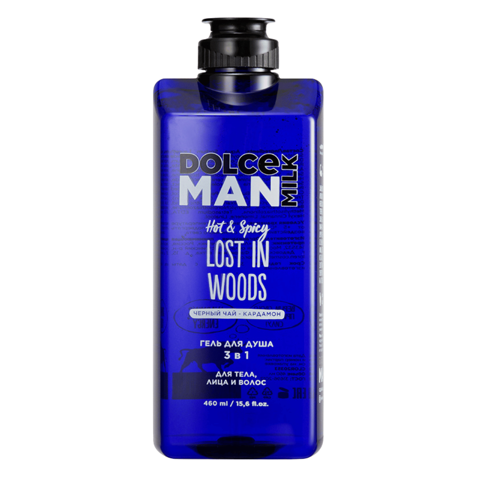 DOLCE MILK Man Shower Gel 3 in 1 "Lost In Woods" – 460 ml