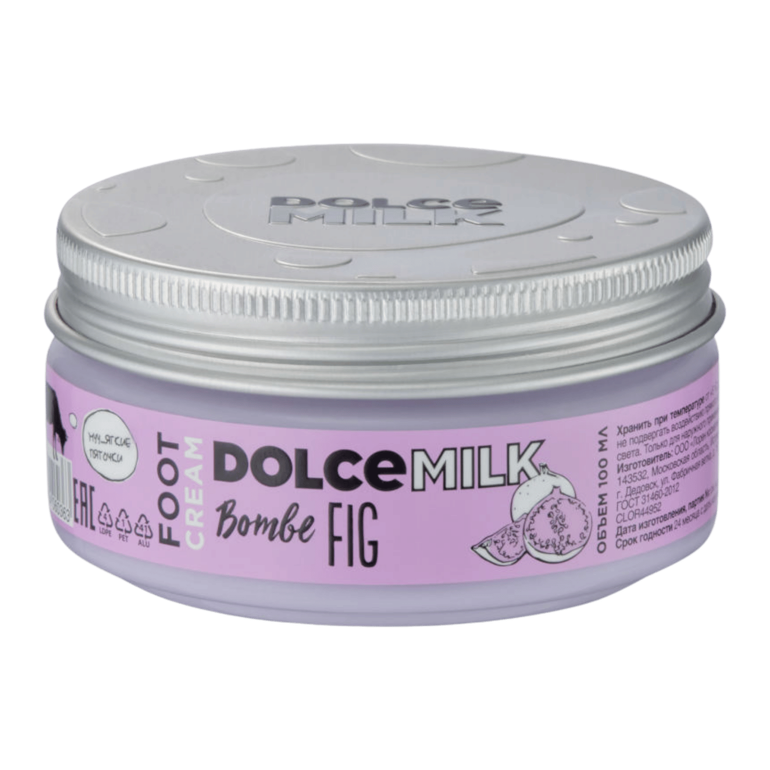 DOLCE MILK Foot Cream "Bombe Fig" – 100 ml