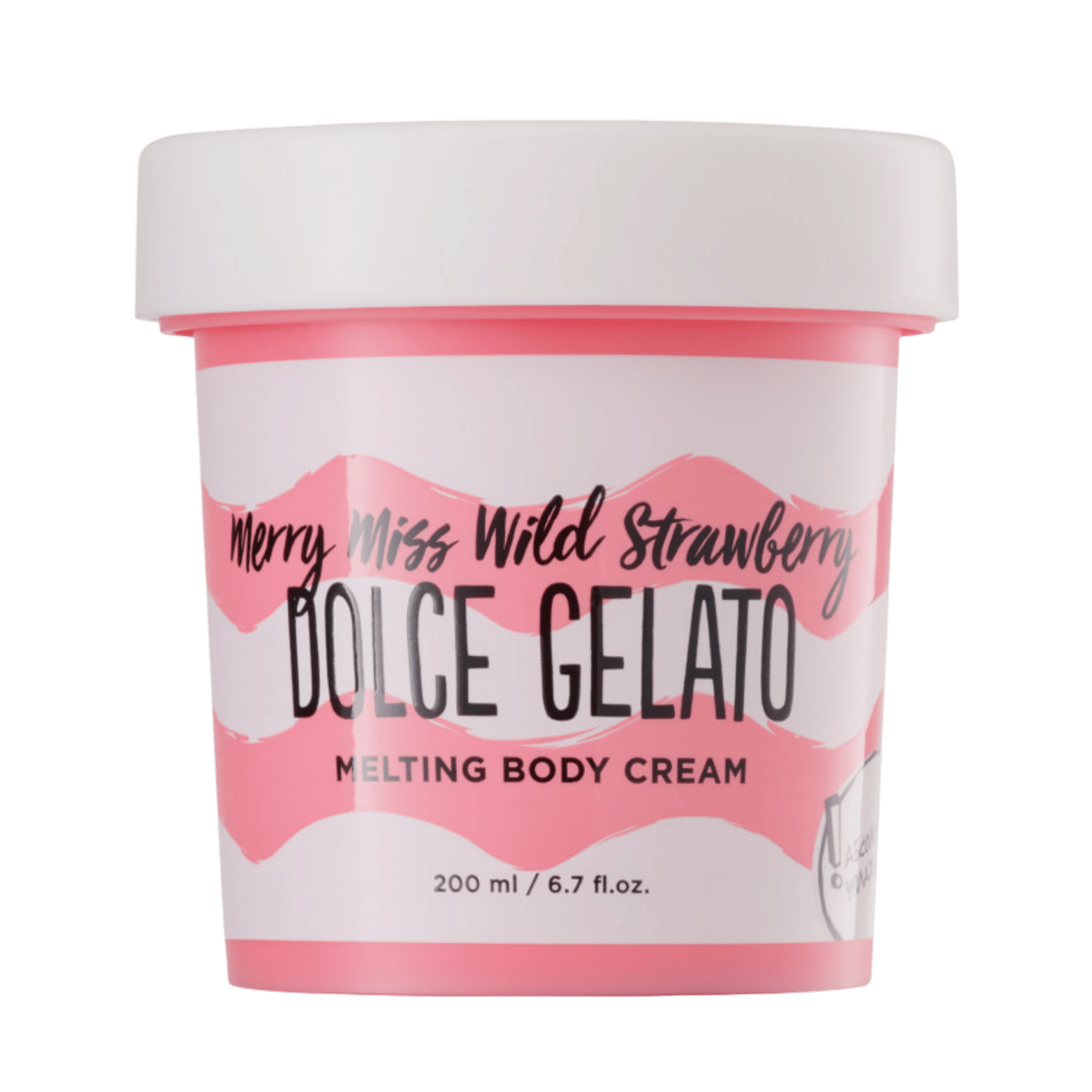 DOLCE MILK Melting Body Cream "Merry Miss Wild Strawberry" – 200 ml