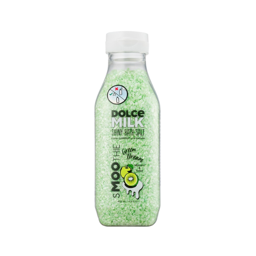 DOLCE MILK Shiny Bath Salt "Green Dream" – 400 ml