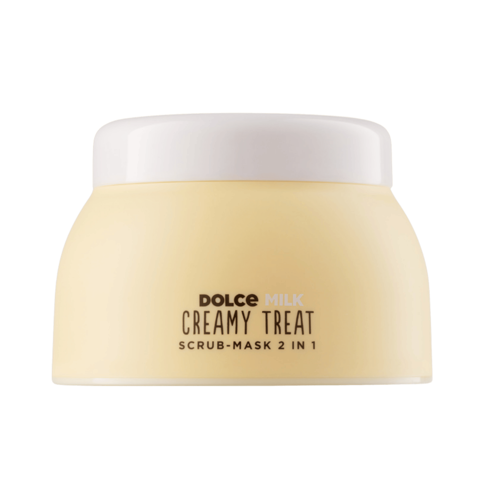 DOLCE MILK Creamy Treat 2-in-1 Scrub & Mask – Gentle Exfoliating and Nourishing Face Treatment, 100 ml