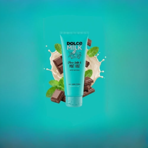DOLCE MILK Hand Cream “Choco Latte & Mint Hint” – Nourishing & Restorative Hand Care, 75 ml