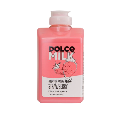 DOLCE MILK Shower Gel "Merry Miss Wild Strawberry" – 300 ml
