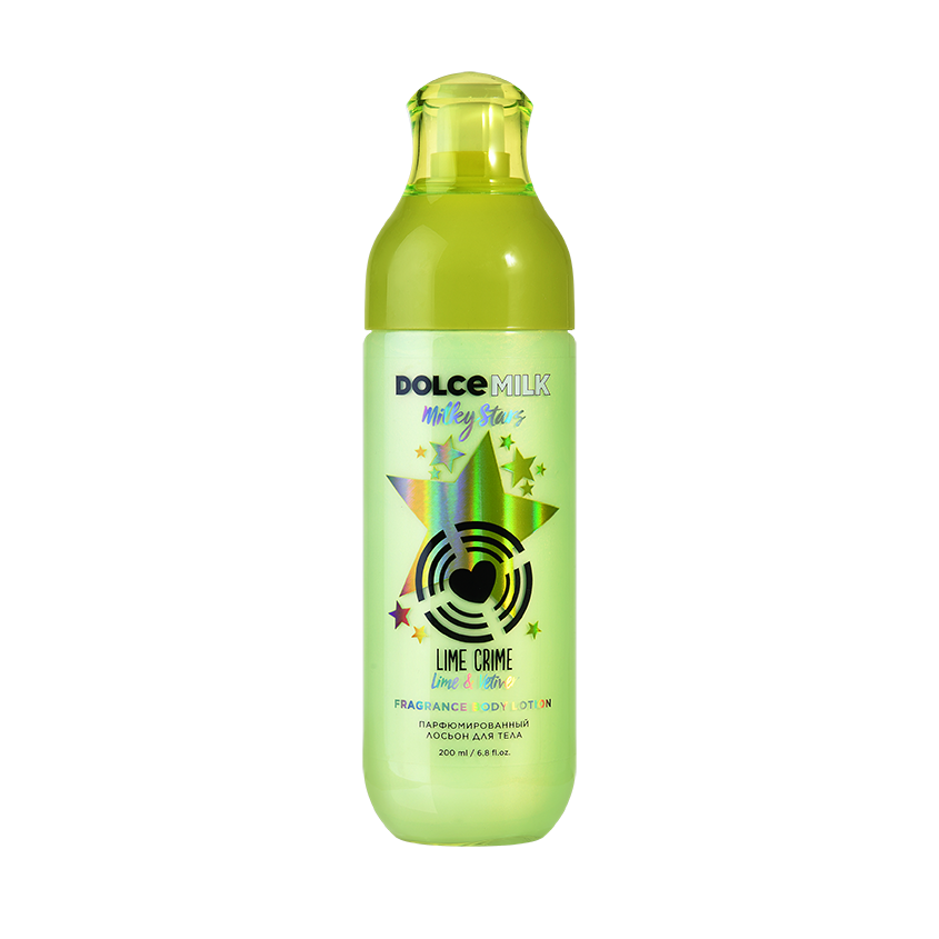 DOLCE MILK Milky Stars Lime Crime Fragrance Body Lotion – Hydrating Citrus Shimmer Lotion, 200 ml