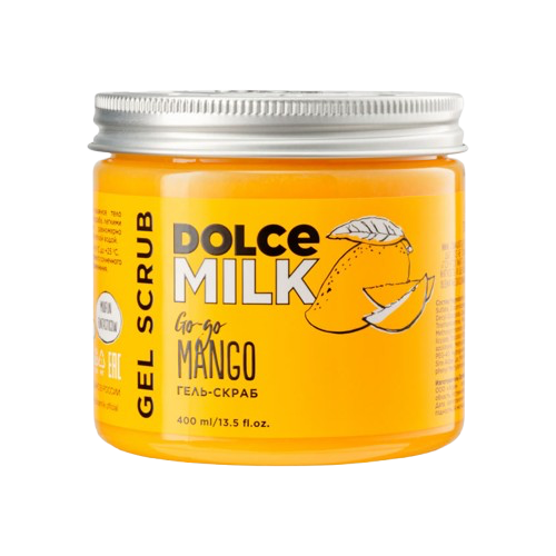 DOLCE MILK Shower Gel Scrub "Go-Go Mango" – 400 ml