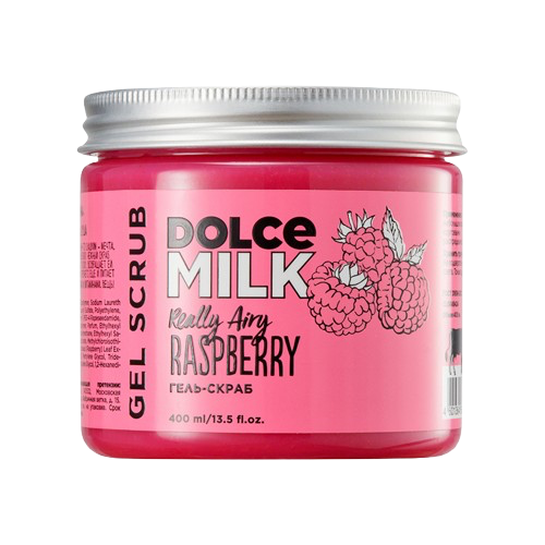 DOLCE MILK Berry Raspberry Gel Scrub for Silky Smooth Skin – 400 ml