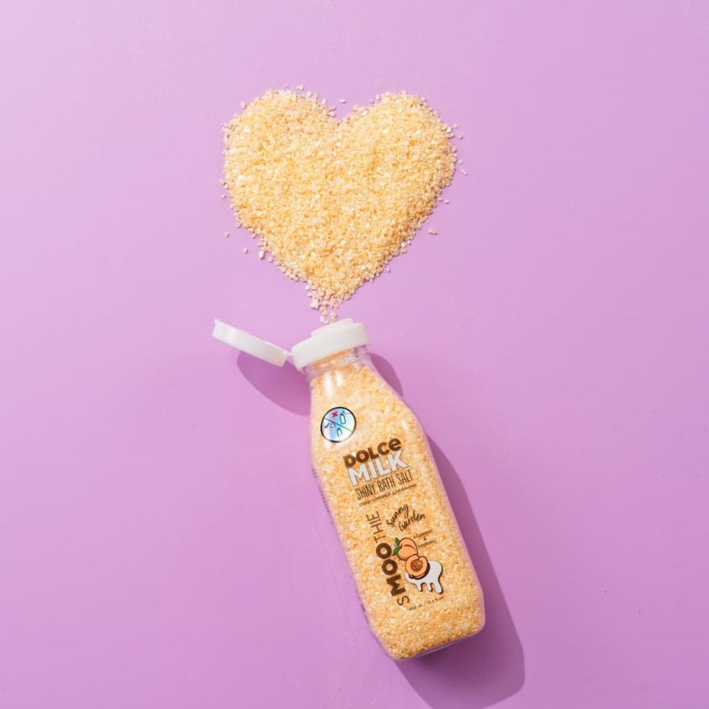 DOLCE MILK Shiny Bath Salt "Sunny Garden" – 400 ml