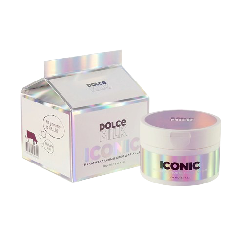 DOLCE MILK Iconic Multitasking Face Cream – Anti-Aging, Moisturizing & Radiance Boosting Cream with Milk Proteins, 100 ml