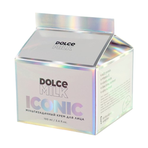 DOLCE MILK Iconic Multitasking Face Cream – Anti-Aging, Moisturizing & Radiance Boosting Cream with Milk Proteins, 100 ml